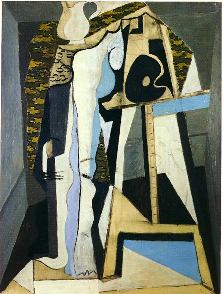 Pablo Picasso Interior With Easel Interieur Avec Chevalet